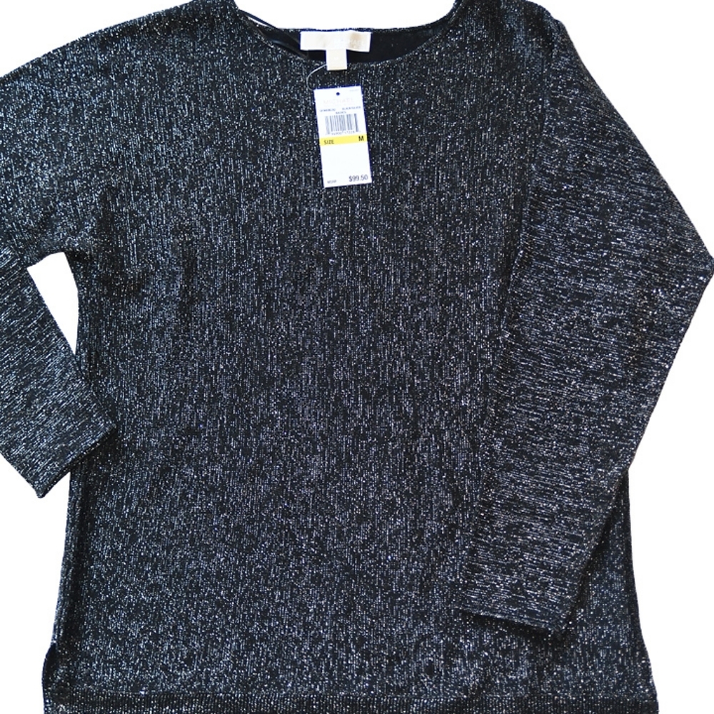 Michael Kors Metallic Shimmer Top